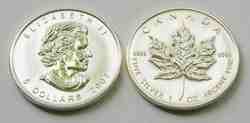 Maple Leaf Silber Münze
